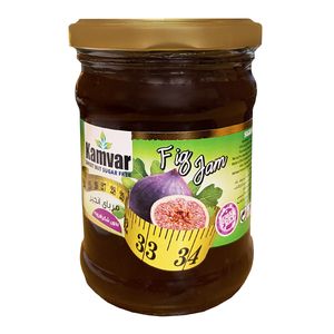 نقد و بررسی مربا انجیر بدون شکر کامور - 280 گرم توسط خریداران