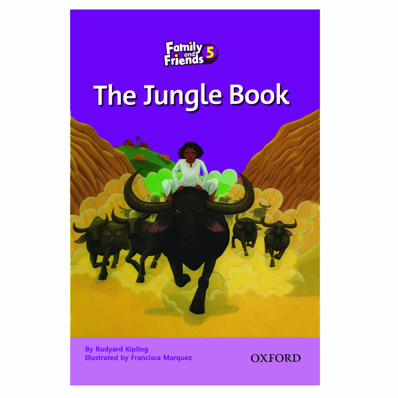 کتاب Family And Friends 5 The Jungle Book اثر Rudyard Kipling انتشارات Oxford