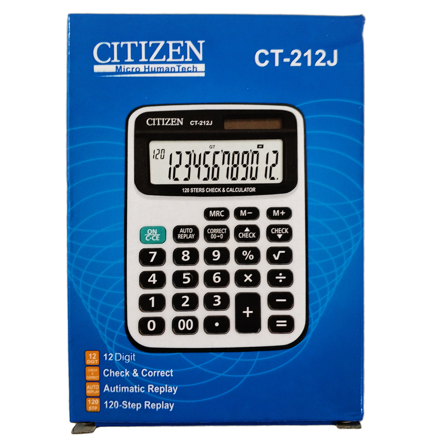 ماشین حساب سیتی زن مدل CT-212J