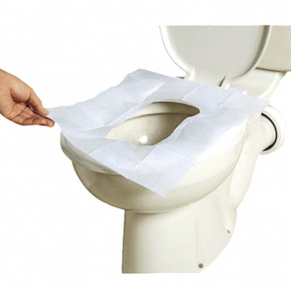 روکش توالت فرنگی یکبار مصرف طاهاطب مدل 010 بسته 20 عددی