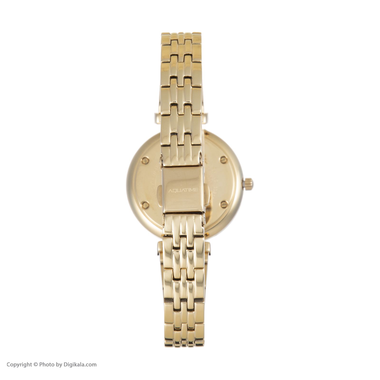ساعت مچی عقربه ای زنانه آکوآ تایم مدل 30211-02 - طلایی - 3