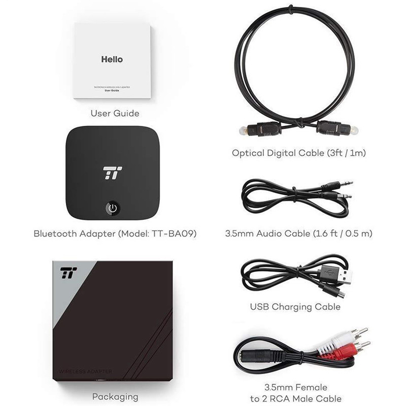 گیرنده و فرستنده صدای بلوتوثی مدل TT-BA09