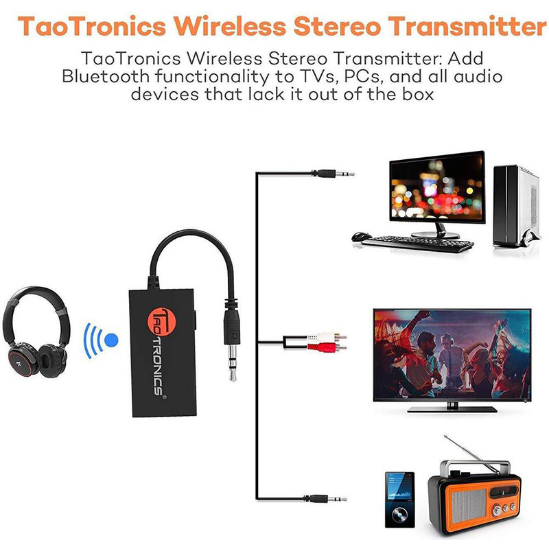فرستنده بلوتوثی صدا تائوترونیکس مدل TT-BA01