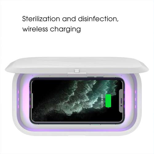 دستگاه ضدعفونی کننده و شارژر بیسیم مدل LFX-168