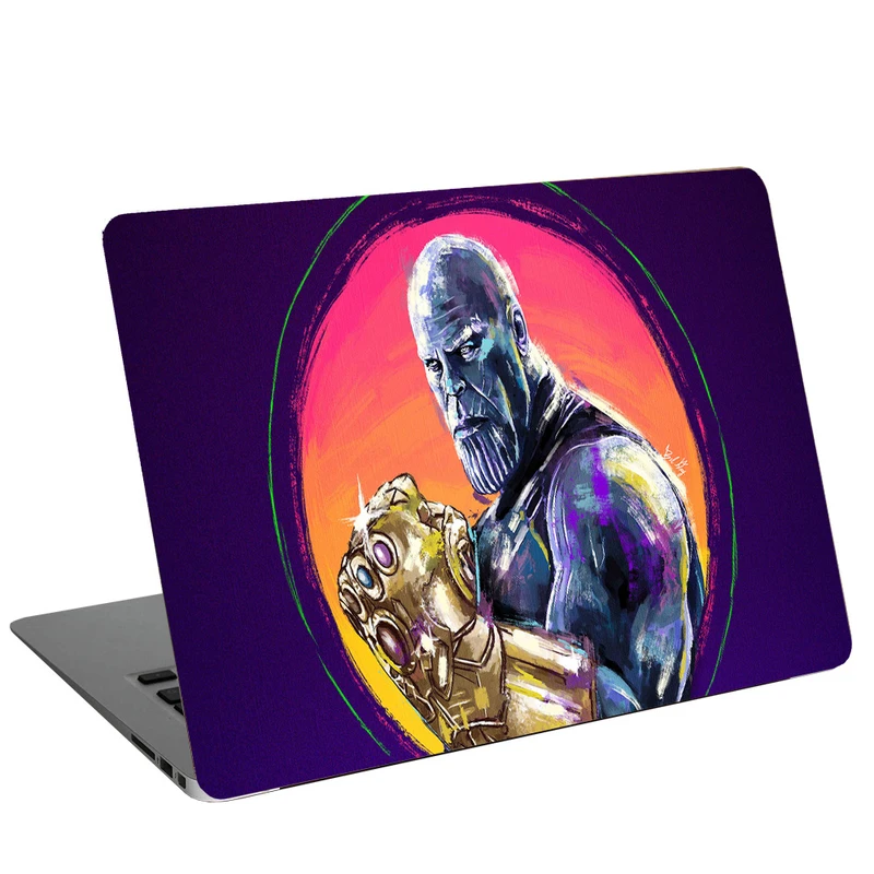 استیکر لپ تاپ طرح Thanos کد C-04 مناسب برای لپ تاپ 15.6 اینچ