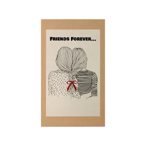 کارت پستال مدل Friends کد A114