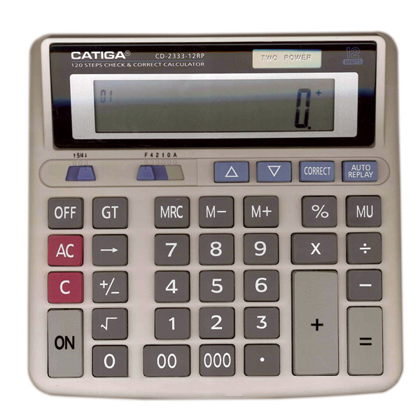 ماشین حساب کاتیگا مدل CD-2333-12RP