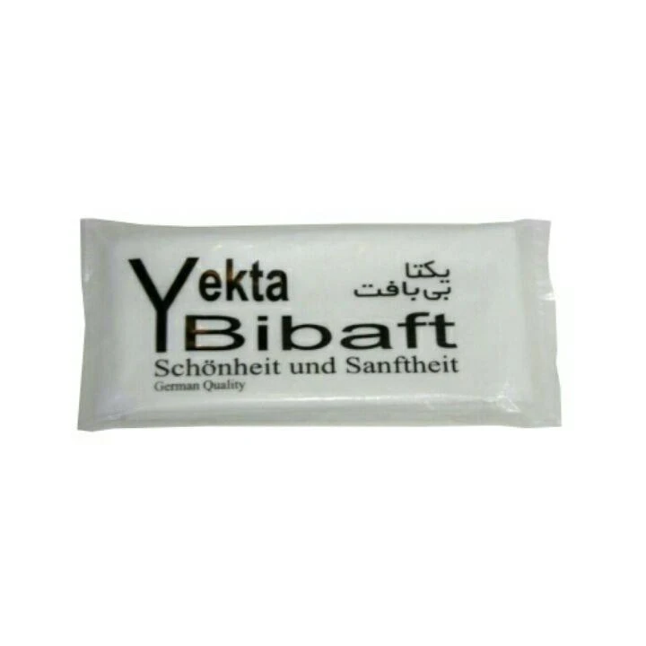 حوله یکبار مصرف یکتا بی بافت کد G 55 Plain سایز 40×75 سانتی متر بسته 10 عددی