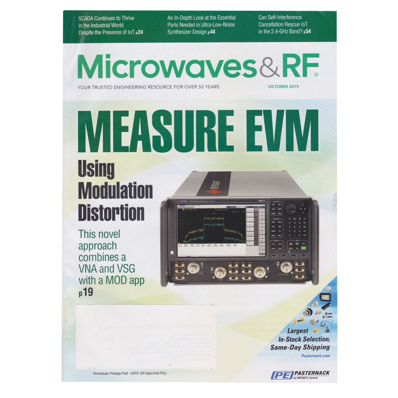 مجله Microwave and RF اکتبر 2019