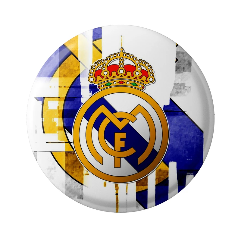 پیکسل طرح لوگو تیم فوتبال رئال مادرید مدل S1001