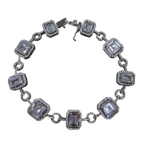 دستبند نقره زنانه مدل TG955