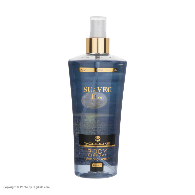 بادی اسپلش مردانه وودلایک مدل Suaveg Diorr حجم 250 میلی لیتر