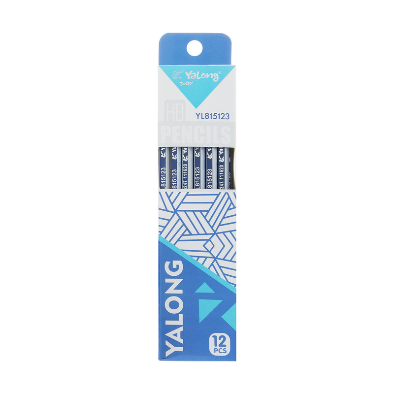 مداد مشکی یالونگ مدل YL815123 بسته 12 عددی