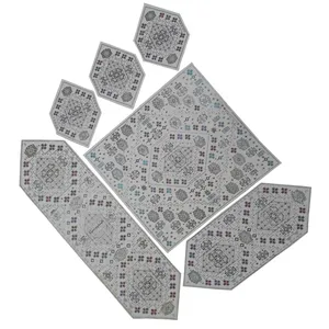 ست 6 تکه رومیزی طرح سنتی کد M2501
