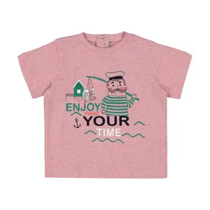 تی شرت نوزادی پسرانه پیانو مدل 5532-84