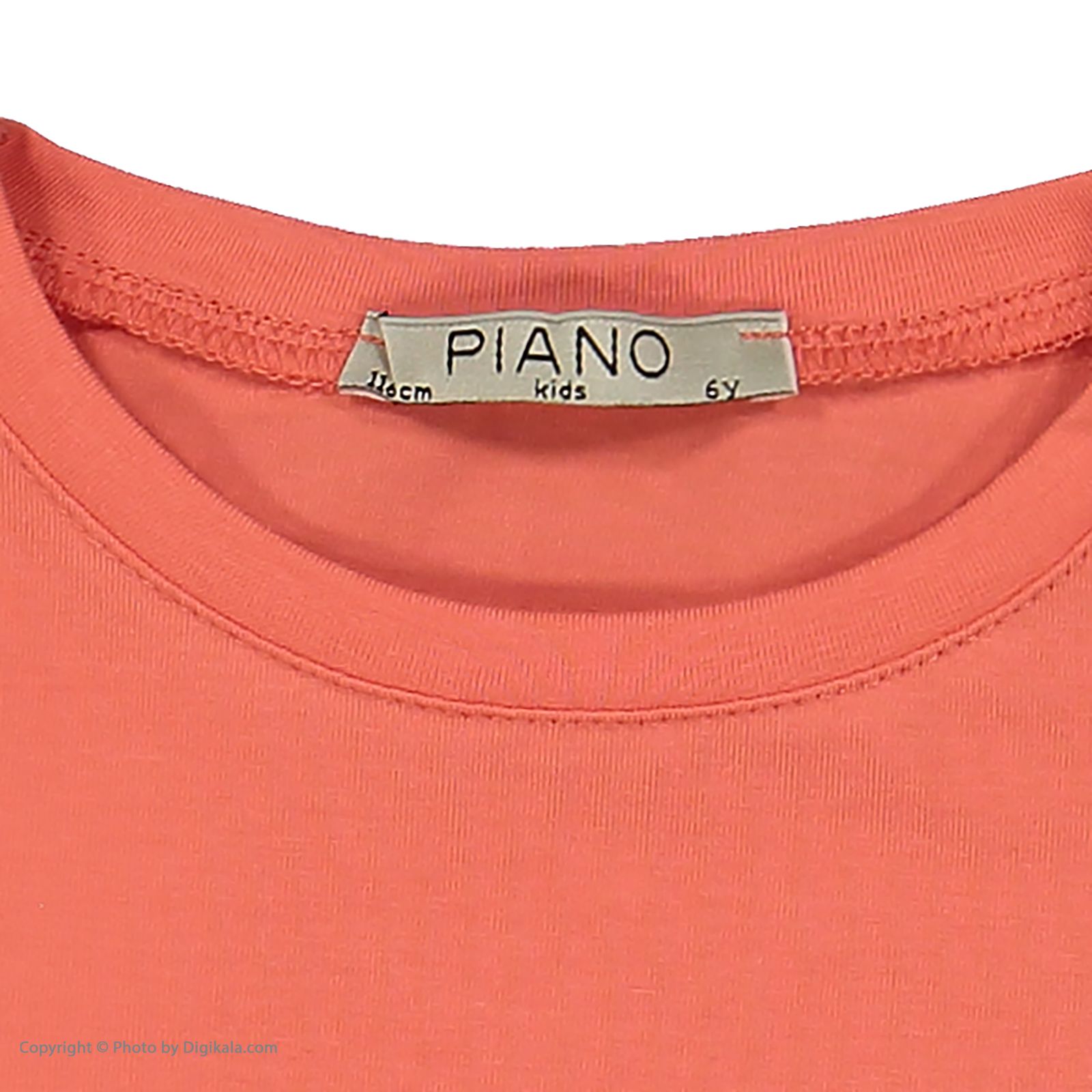 تی شرت دخترانه پیانو مدل 1441-23 -  - 5