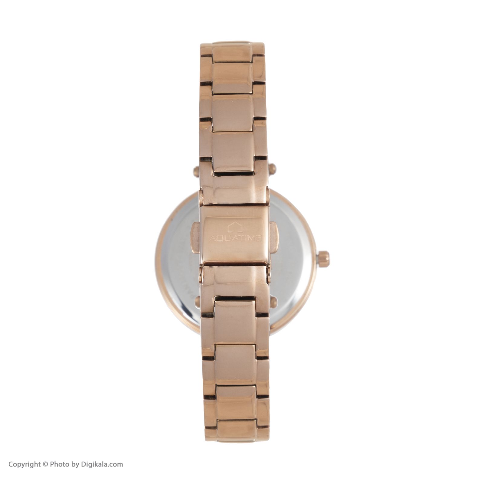 ساعت مچی عقربه ای زنانه آکوآ تایم مدل 30205-05 - نقره ای رزگلد - 3