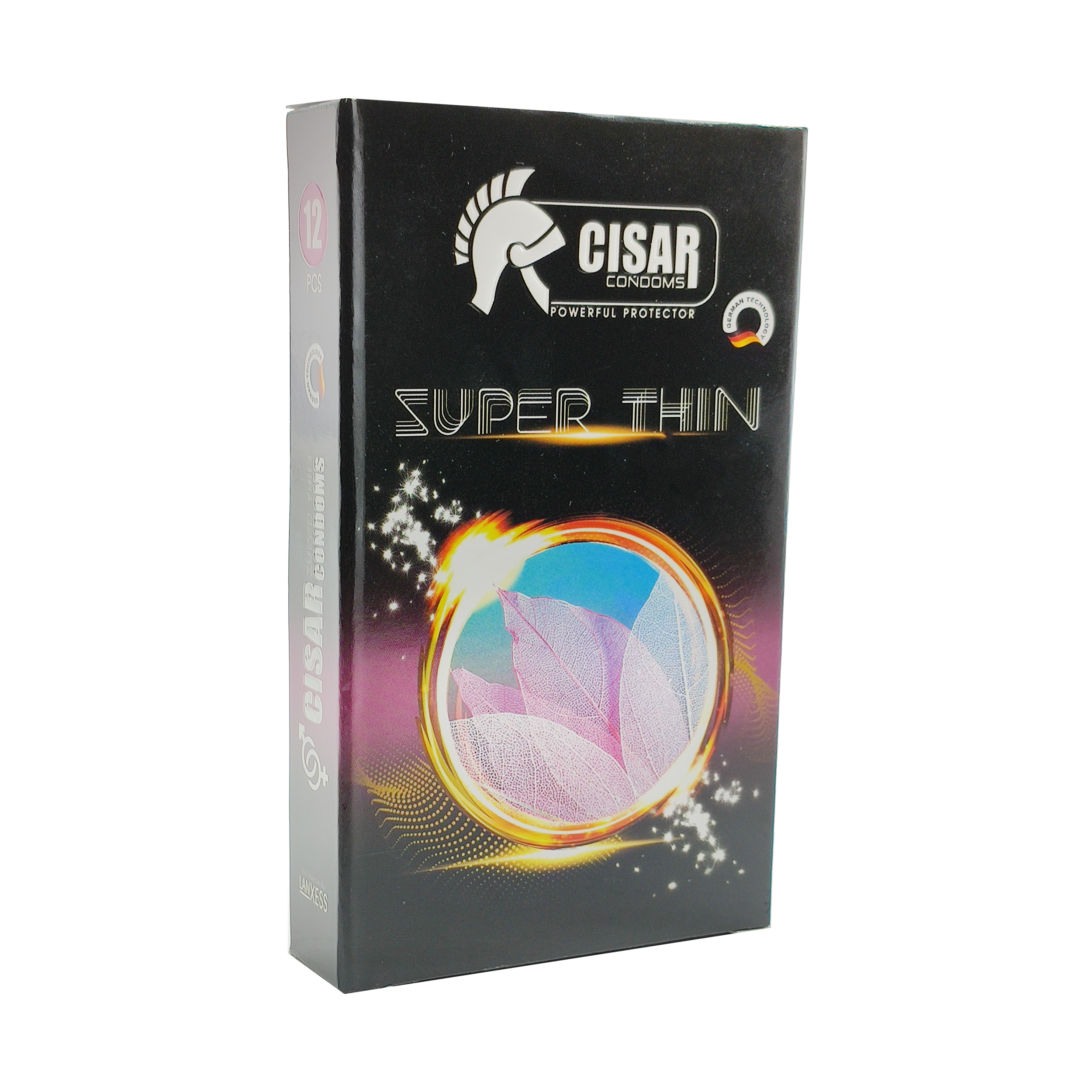 کاندوم سزار مدل SUPER THIN بسته 12عددی