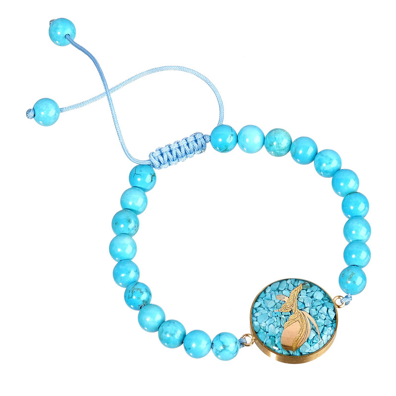 دستبند زنانه دانژه طرح رقص سماع کد ZDNG37G6026