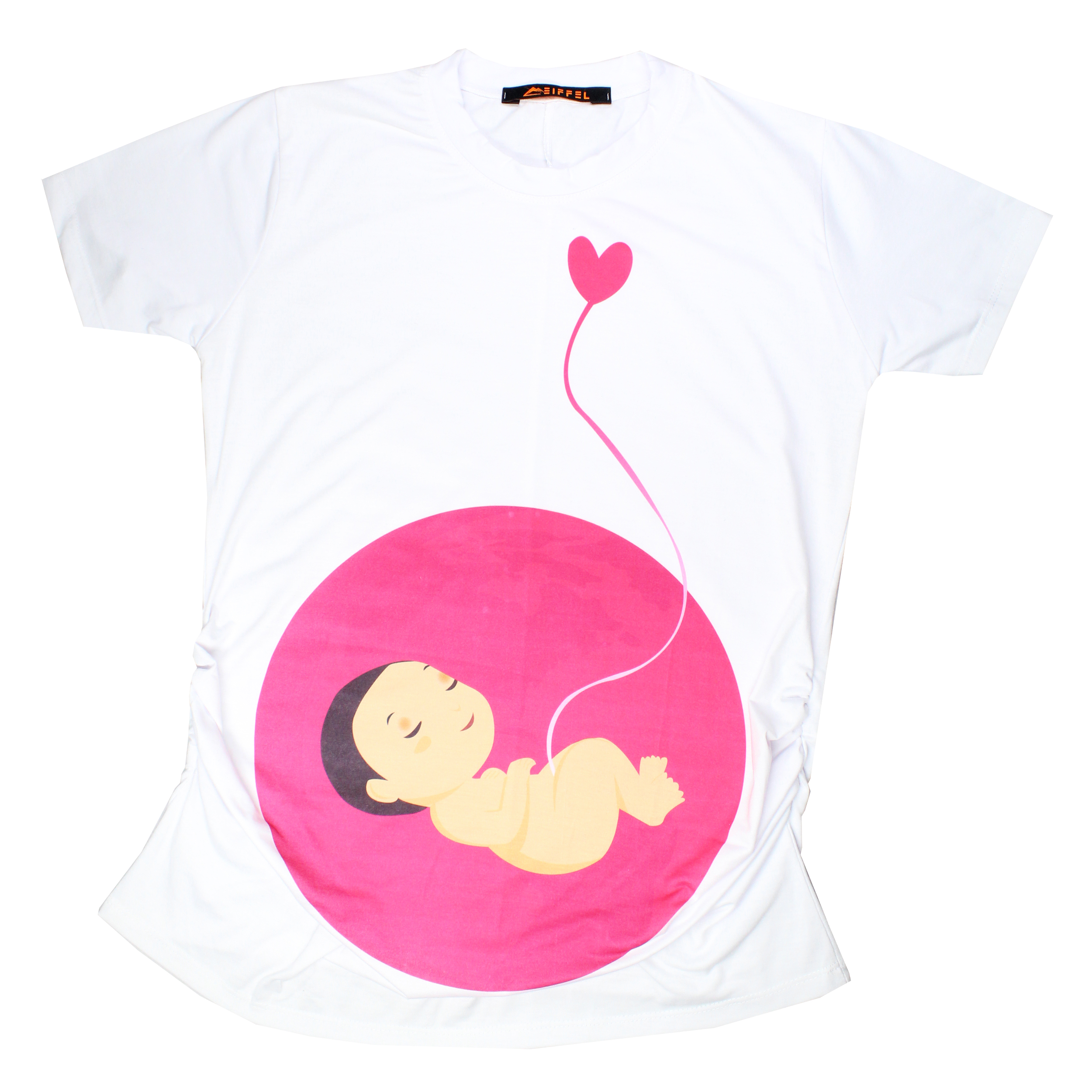 تی شرت بارداری ایفل طرح بیبی مدل 1279