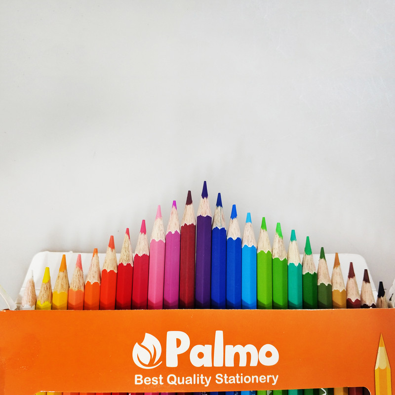 مداد رنگی 24 رنگ پالمو مدل 3205-TriBoats