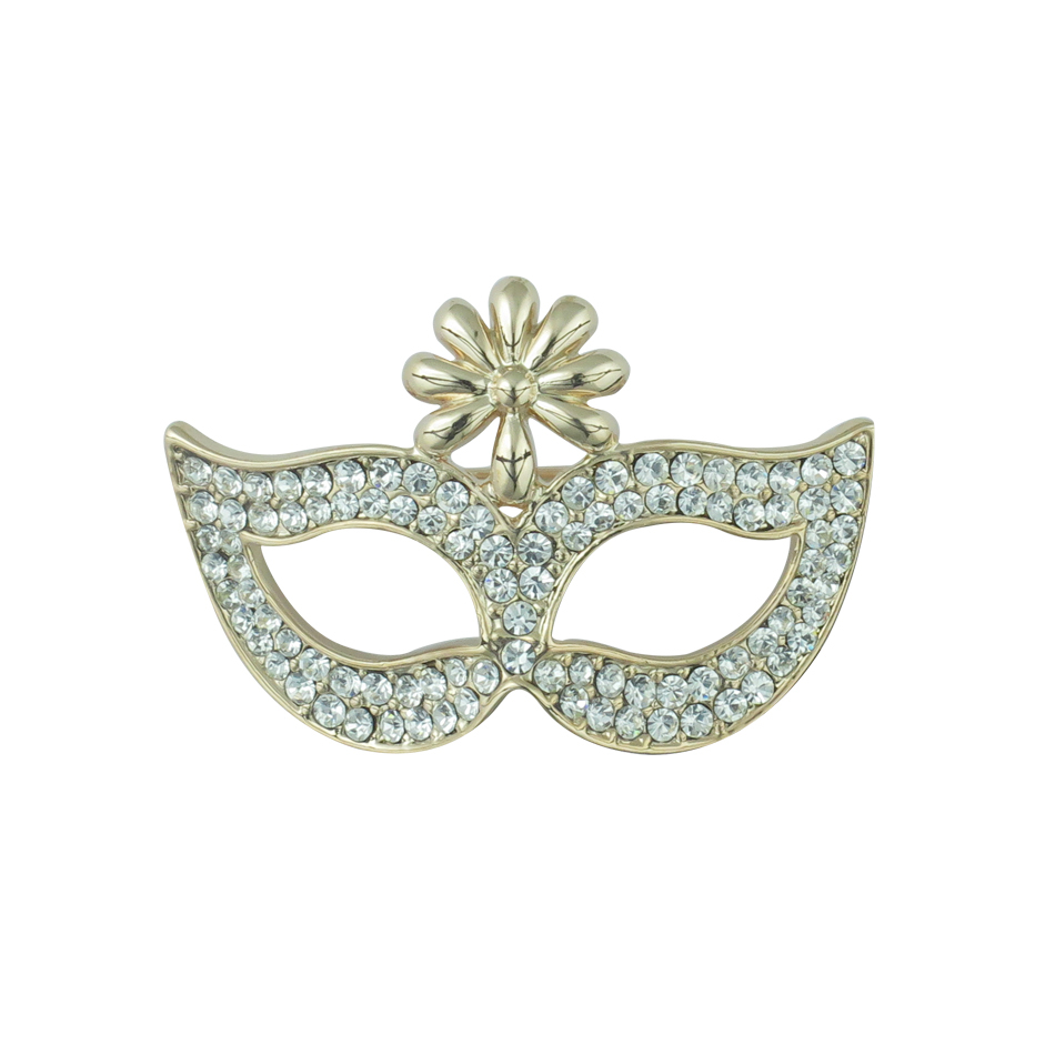  سنجاق سینه زنانه طرح ماسک کد brfp-242