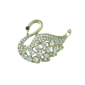 گل سینه زنانه طرح قو کد brfp-241