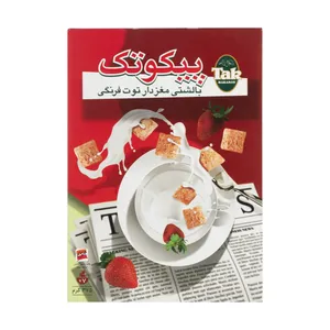 پیکو تک مغز دار تک ماکارون با طعم توت فرنگی - 375 گرم 