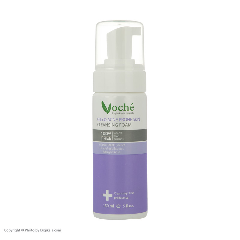فوم شستشوی صورت وچه مدل Oily And Acne Prone Skin حجم 150 میلی لیتر