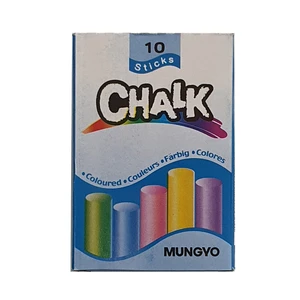 گچ رنگی مانگیو مدل m1 بسته 10 عددی