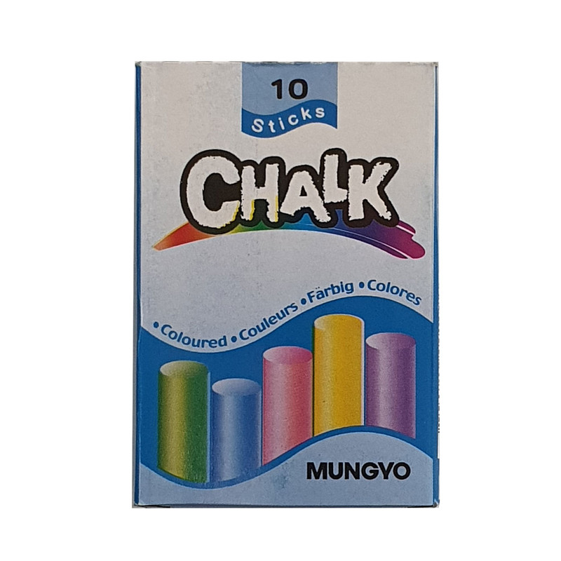 گچ رنگی مانگیو مدل M1 بسته 10 عددی گچ رنگی مانگیو مدل M1 بسته 10 عددی