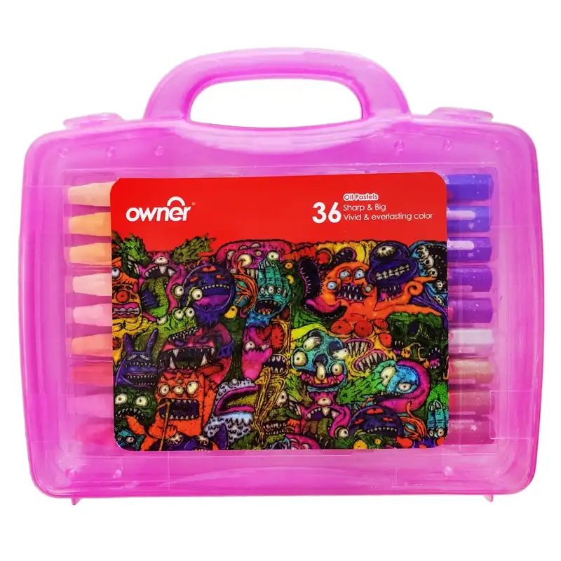 پاستل روغنی 36 رنگ اونر مدل 533936-Surrealistic Monsters