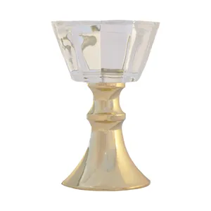 جاشمعی مدل  پرنسس کریستال پایه دار