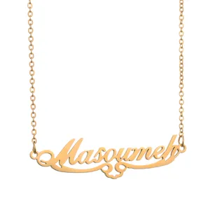 گردنبند زنانه طرح معصومه کد G957