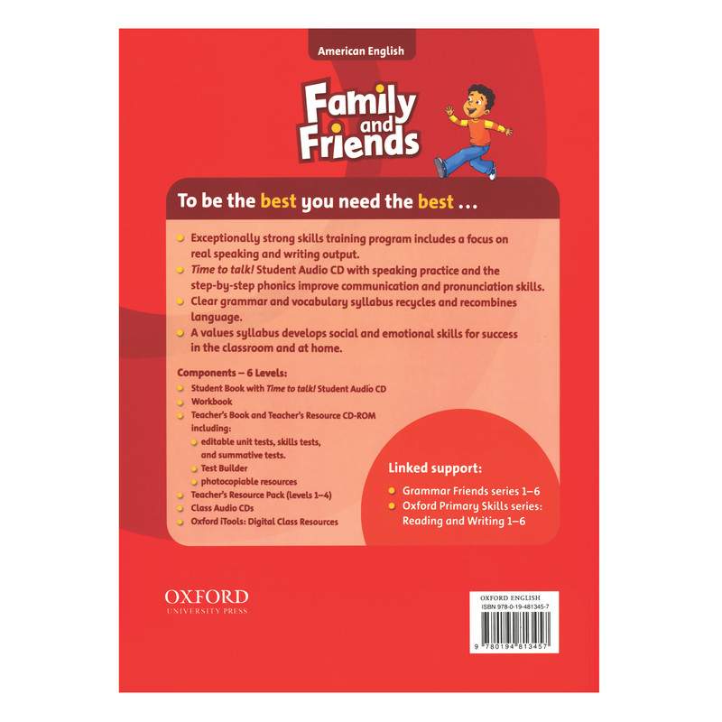 قیمت و خرید کتاب Family And Friends 2 اثر Naomi Simmons انتشارات.