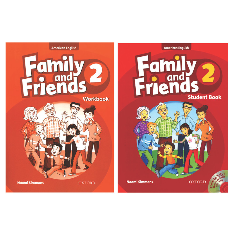 قیمت و خرید کتاب Family And Friends 2 اثر Naomi Simmons انتشارات Oxford