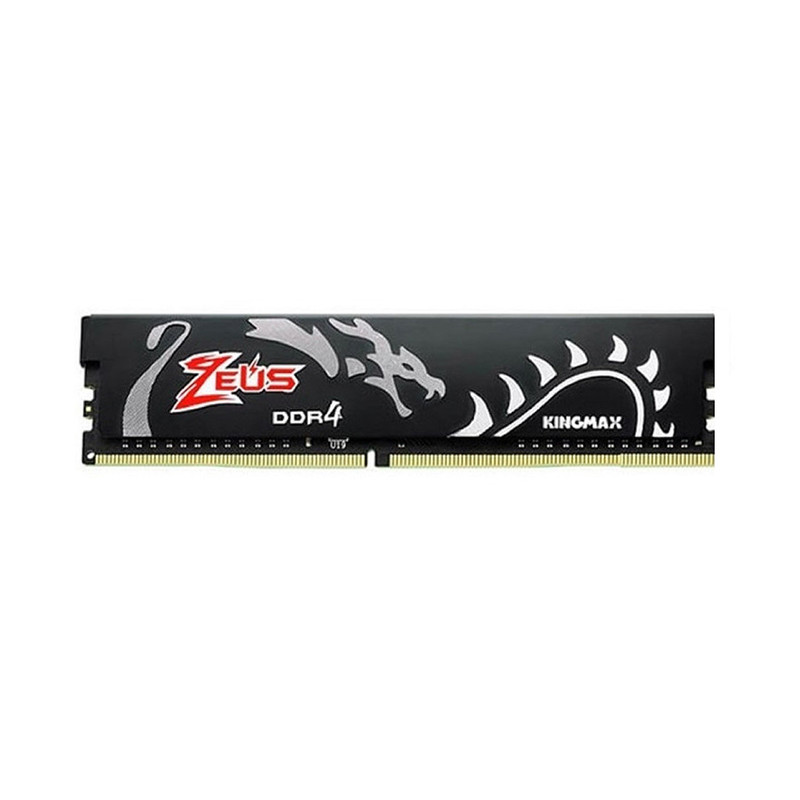 رم دسکتاپ DDR4 تک کاناله 3200 مگاهرتز CL17 کینگ مکس مدل Zeus Dragon ظرفیت 16گیگابایت