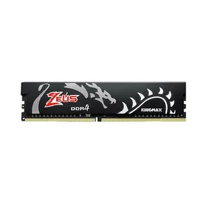  رم دسکتاپ DDR4 تک کاناله 3000 مگاهرتز CL17 کینگ مکس مدل Zeus Dragon ظرفیت 8 گیگابایت