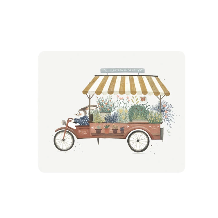 ماوس پد طرح درشکه کد DDS033