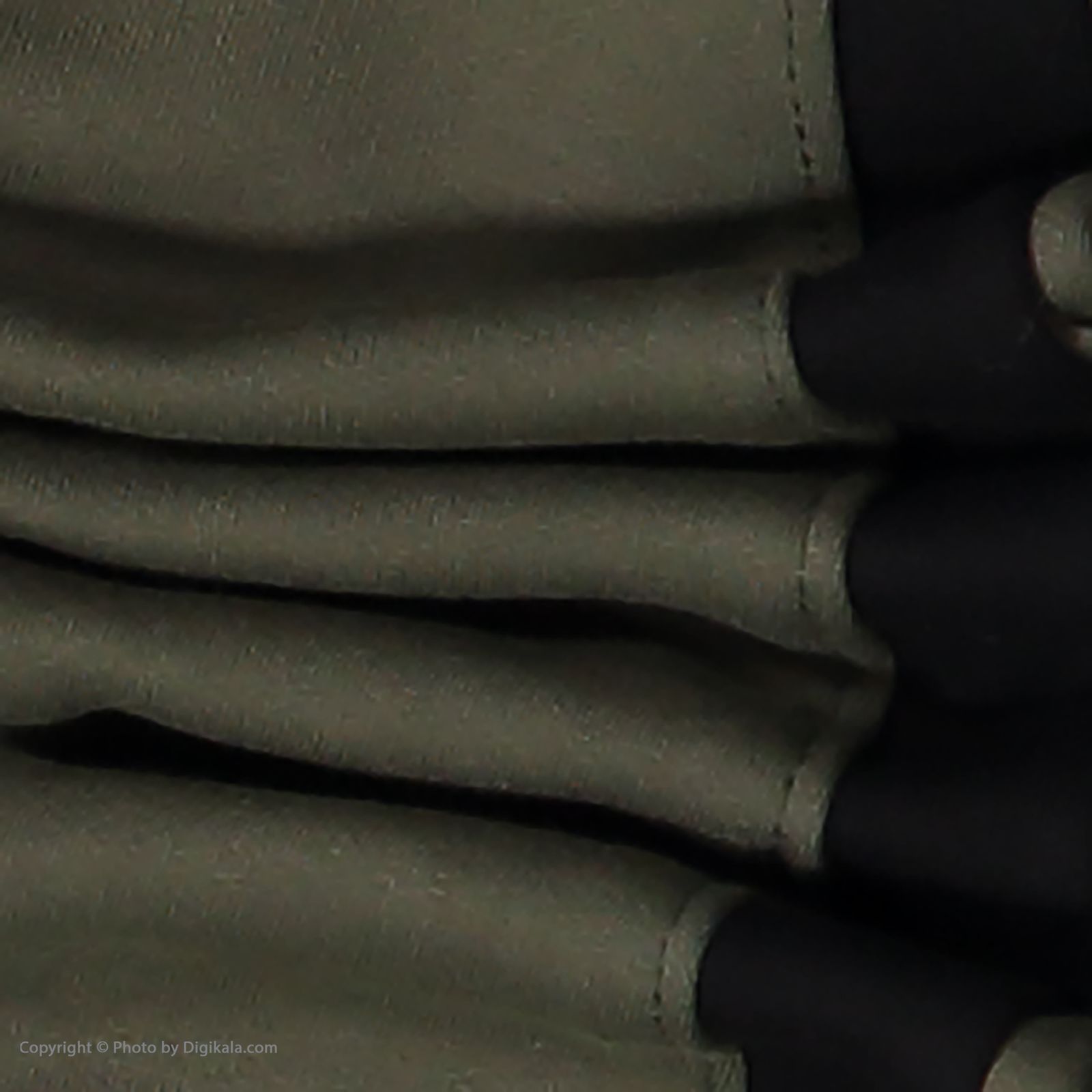 ست تی شرت و شلوار پسرانه نامدارز مدل 2021106-49 - سبز ارتشی - 5