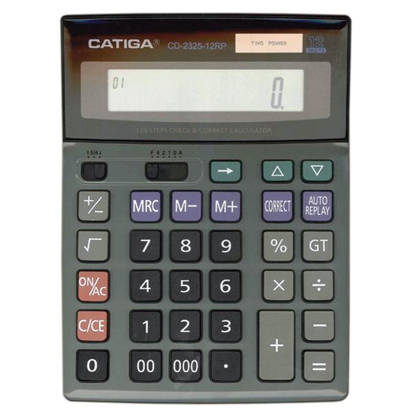 ماشین حساب کاتیگا مدل CD-2325-12RP