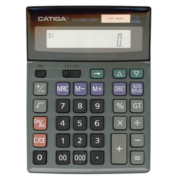   ماشین حساب کاتیگا مدل CD-2325-12RP