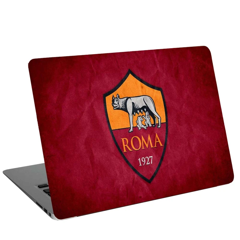 استیکر لپ تاپ طرح As Roma Home Red Soccer Jerseyکد C-17مناسب برای لپ تاپ 15.6 اینچ