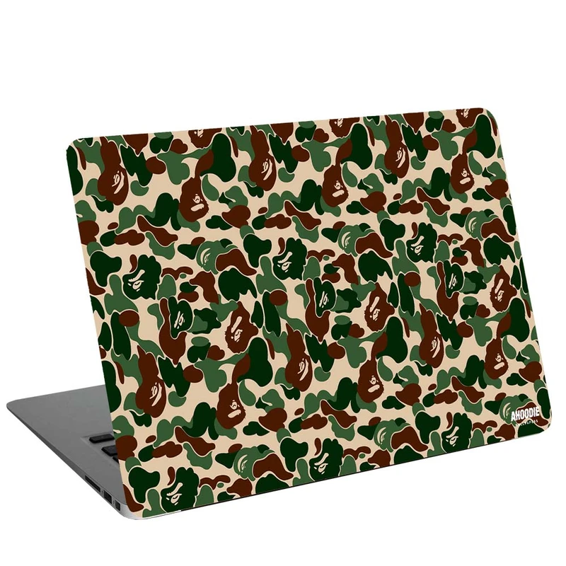 استیکر لپ تاپ طرح Camo Grayکد C-26مناسب برایلپ تاپ 15.6 اینچ