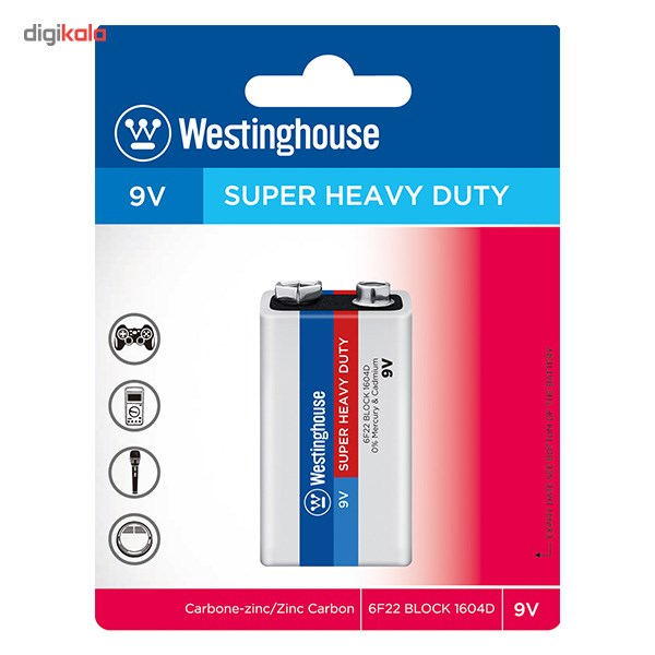 باتری کتابی وستینگ هاوس مدل Super Heavy Duty
