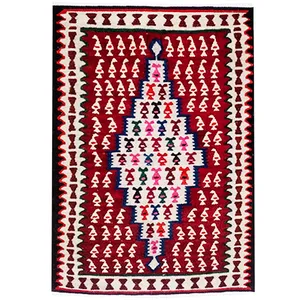 گلیم دستبافت نیم متری طرح هرسین کد 0059