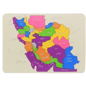 نقد و بررسی پازل 35 تکه مدل نقشه ایران کد MO51 توسط خریداران