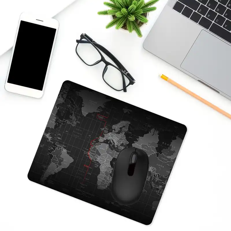 ماوس پد طرح نقشه جهان مدل MP1813