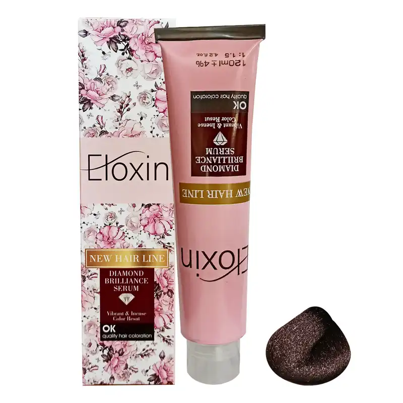 رنگ مو الوکسین سری طبیعی شماره 6.00 حجم 120 میلی لیتر رنگ بلوند تیره