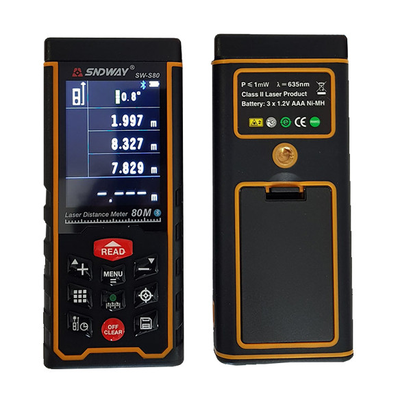 متر لیزری سندوی مدل SW-S80BC متر لیزری سندوی مدل SW-S80BC